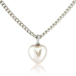 Children's pearl heart necklace perfect wedding jewelry   matching earrings available: K Starz exclusive: Jewelry