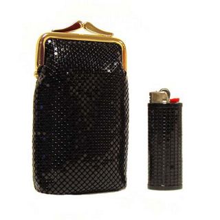 Whiting and Davis Classic Cigarette Case And Lighter Case