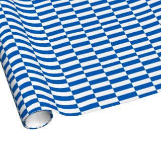 CHIC 154 BLUE/WHITE STRIPES WRAPPING PAPER