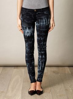 Tie dye low rise skinny jeans  Current/Elliott  MATCHESFASHI