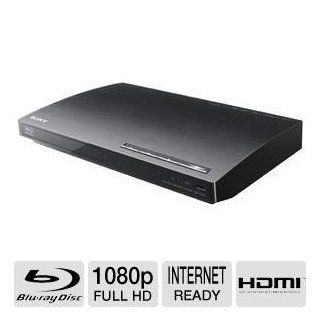 Sony Blu Ray DVD Player with Full HD 1080p Playback, DVD Upscaling to Near HD Quality, Front USB Slot, Online Connectivity via LAN, Netflix, YouTube, Pandora, Hulu & More, Dolby TrueHD & DTS HD Decoding, High Definition Audio Support, IP Noise Redu