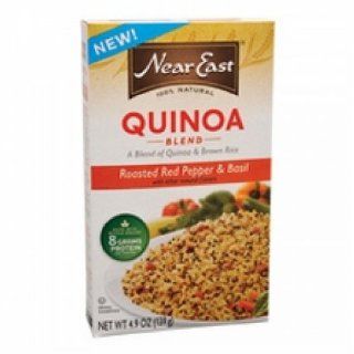 Near East Roasted Red Pepper & Basil Quinoa Blend (12x4.9 OZ) : Grocery & Gourmet Food