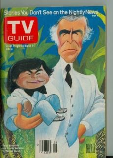 1980 TV Guide Mar 1 Cast of Fantasy Island   NY Metro edition   No Mailing Label Near Mint: Entertainment Collectibles