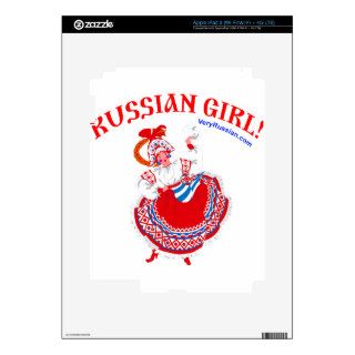 Russian Girl! Decal For iPad 3