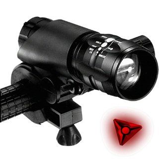 #1 Bike Light on    FREE TAILLIGHT   Attaches in Seconds   No Tools Needed   FREE BONUS   Extremely Bright and Safe   Front Headlight/Rear Taillight 2 in 1!   Fits Any Mountain/Kids/Street Bikes   Easy to Install and Remove From Your Bicycle   100% Waterpr