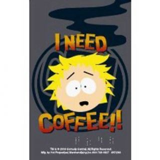 South Park Tweek "I Need Coffee!" Keychain: Clothing