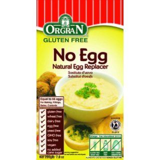 OrgraN No Egg Natural Egg Replacer, 7 Ounce Packages (Pack of 8) : Grocery Eggs : Grocery & Gourmet Food