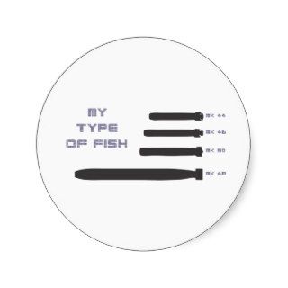 My Type of Fish Stickers