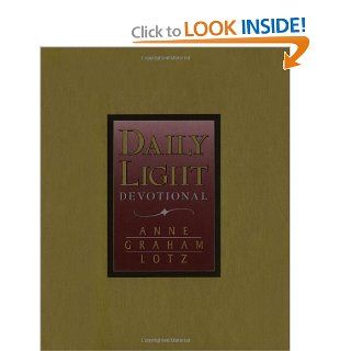 Daily Light Devotional (Burgundy Leather): Anne Graham Lotz: 0023755054067: Books