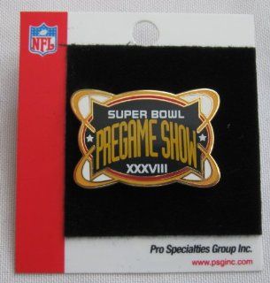 Super Bowl XXXVIII Pregame Show Lapel Pin: Everything Else