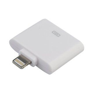 Brand new 8 pin to 30 pin Sync Charger Converter Adapter for iPhone 5/iPad Mini/iPad 4   White: Cell Phones & Accessories