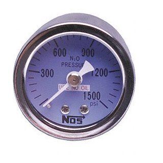 NOS 15910 NOS 0 500psi Nitrous Pressure Gauge: Automotive