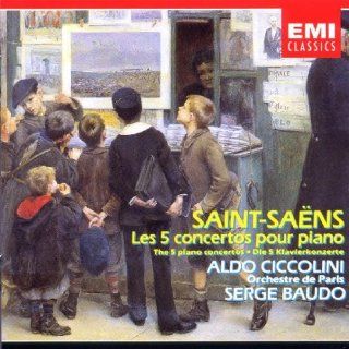 Saint Saens Piano Concertos Nos. 1   5 Music