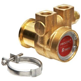 Procon 112A025F11CA Brass Rotary Vane Pump, 3/8" NPTF, 35 GPH: Industrial Rotary Vane Pumps: Industrial & Scientific