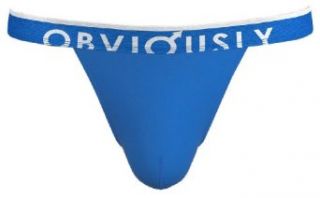 Obviously Men's Chromatic Low Rise Thong at  Mens Clothing store Modal Underwear