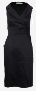 Chaiken Cotton Stretch Portrait Dress Black (10) [Apparel] [Apparel] [Apparel] at  Womens Clothing store