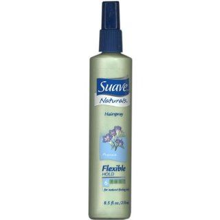 Suave Naturals Hairspray Freesia Flexible Hold 6 for Natural Feeling Hold 8.5 oz (Pack of 2) : Hair Sprays : Beauty