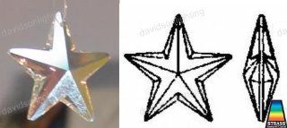 Swarovski Strass Aurora Star 20mm # 6714 20   Lighting Fixtures  