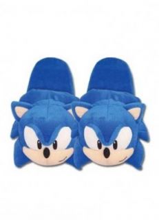 Sonic the Hedgehog: Sonic Head Slippers, One Size: Shoes