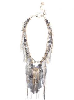 Versace Chain Fringed Necklace