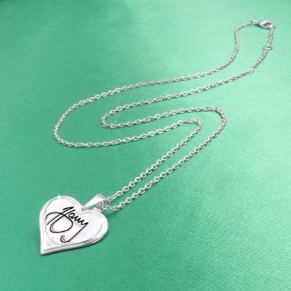One Direction 'Harry Signature' Heart Necklace: Jewelry