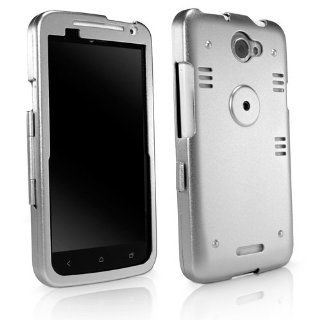 BoxWave HTC One X AluArmor Jacket   Rugged, Heavy Duty Anodized Aluminum Metal Case for Slim and Durable Protection   HTC One X Cases and Covers (Metallic Silver): Cell Phones & Accessories