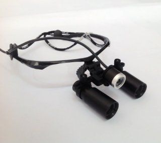 High quality 5X Black anti fog sport frame DM500 Binocular Medical Surgical Loupes with LED Medical Headlight for Brain Surgery, Vascular anastomosis operation, Others  Magnifiers 