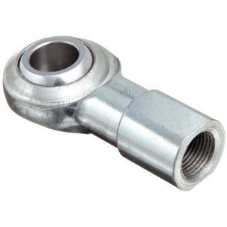 Sealmaster CFF 8T Rod End Bearing, Two Piece, Precision, Self Lubricating, Female Shank, Right Hand Thread, 1/2" 20 Shank Thread Size, 1/2" Bore, 6 degrees Misalignment Angle, 5/8" Length Through Bore, 1 5/16" Overall Head Width, 1.031