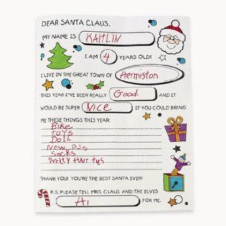 Color Your Own Letter To Santa   Crafts for Kids & Color Your Own
