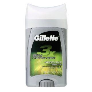 Gillette Anti perspirant/deodorant Invisible Solid, Power Rush, 2.6 Ounce Boxes (Pack of 6): Health & Personal Care