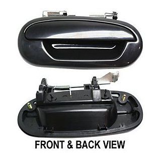 FORD F 150 PICKUP 97 04 REAR DOOR HANDLE RH, Outside, Smooth Black, Crew Cab: Automotive