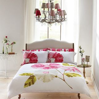 Harlequin White Hermosa bed linen