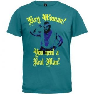 Mr. T   Real Man Soft T Shirt: Movie And Tv Fan T Shirts: Clothing