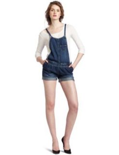 AG Adriano Goldschmied Women's Chelsea Overall Short, Aperitif, 24: Clothing