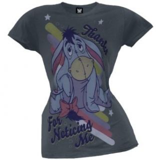 Eeyore   Thanks For Noticing Juniors T Shirt: Clothing