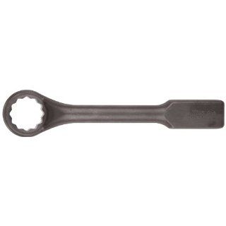 Martin 8811 Forged Alloy Steel 1 13/16" Opening 45 Degree Offset Striking Face Box Wrench, 12 Points, 13" Overall Length, Industrial Black Finish: Box End Wrenches: Industrial & Scientific