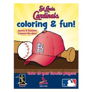 Hawk's Nest Publishing MLB St. Louis Cardinals Coloring Book: Sports & Outdoors