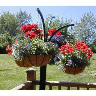 CobraCo 4 Arm Tree with 4 Hanging Baskets HB4T A  Plant Stands  Patio, Lawn & Garden