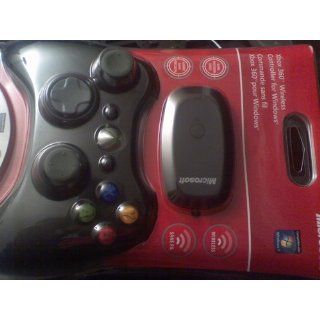 Microsoft Xbox 360 Wireless Controller for Windows   Black: Electronics
