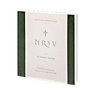 NRSV Extra Large Print Catholic Bible: American Bible Society: 9781585168705: Books