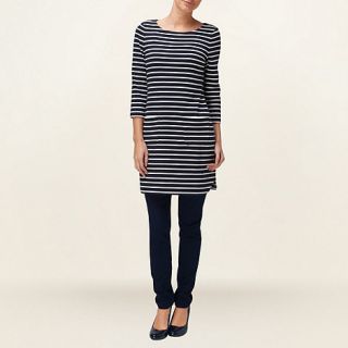 Phase Eight Navy And Ivory Ennis Stripe Tunic