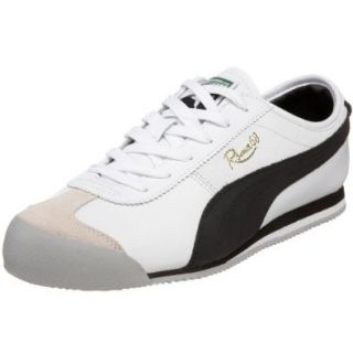 PUMA Men's Roma 68 Vintage Sneaker,White/Black,8.5 M Shoes