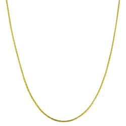 Fremada 14k Yellow Gold 18 inch Forzentina Chain Necklace Fremada Gold Necklaces