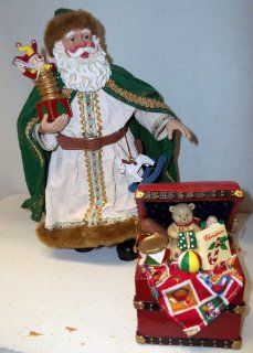 Possible Dreams Clothtique Santa "Holiday Treasures"  Holiday Figurines  