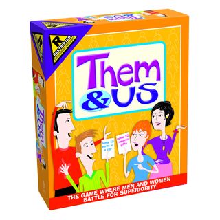 Them & Us Couples Party Game Outset Media Board Games