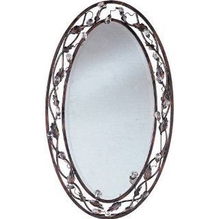 Maxim 2849OI Mirror from the Elegante Collection, Oil Rubbed Bronze   Wall Mounted Mirrors