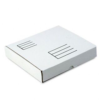 Die Cut Fiberboard Ring Binder Mailer w/1 Binder Cap, 10 1/2 x 12 x 2 1/8, White: Everything Else