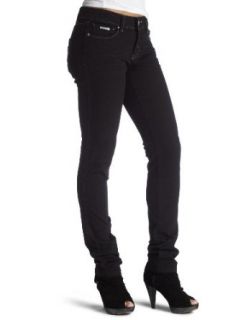 LRG Juniors Luxe Heart Skinny Jean, Onyx, 5 at  Womens Clothing store: