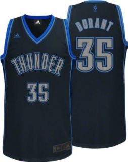 NBA Men's Oklahoma City Thunder Kevin Durant Graystone Swingman Jersey (Grey, Small) : Sports Fan Jerseys : Clothing