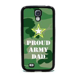 Proud Army Dad   Military   Samsung Galaxy S4 Cover, Cell Phone Case   Black: Cell Phones & Accessories